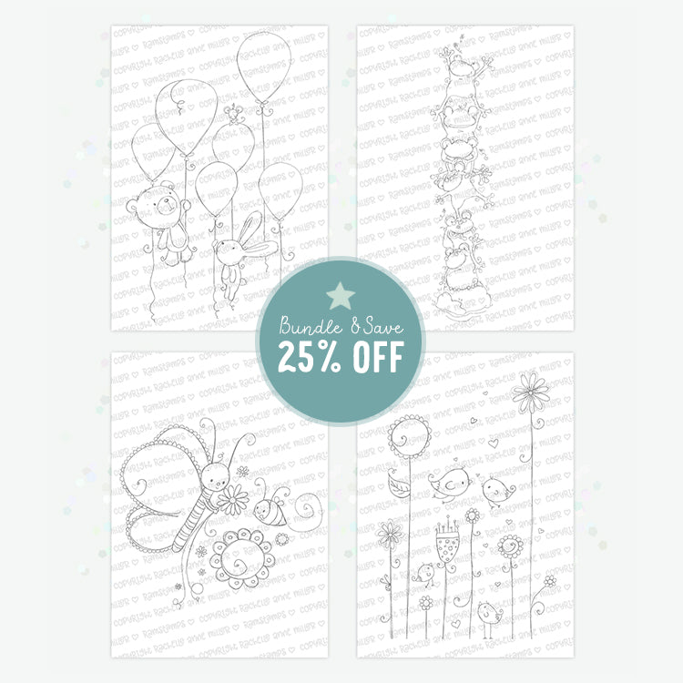 'In the Sky' Digital Stamp Set