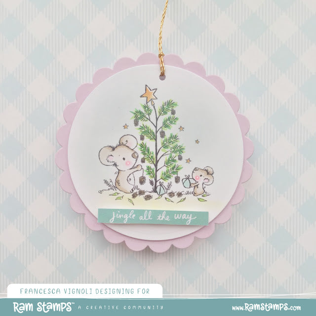 'Koala Christmas' Digital Stamp