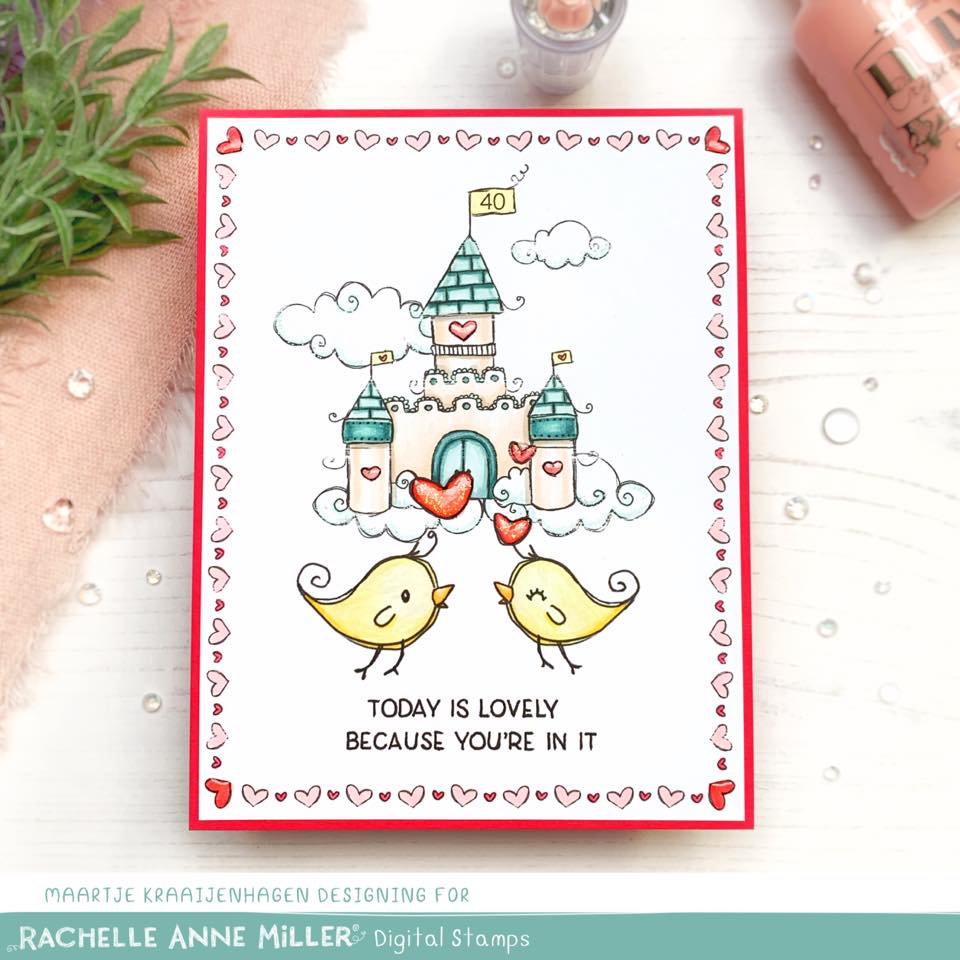 'Princess Castle Elements' Digital Stamp