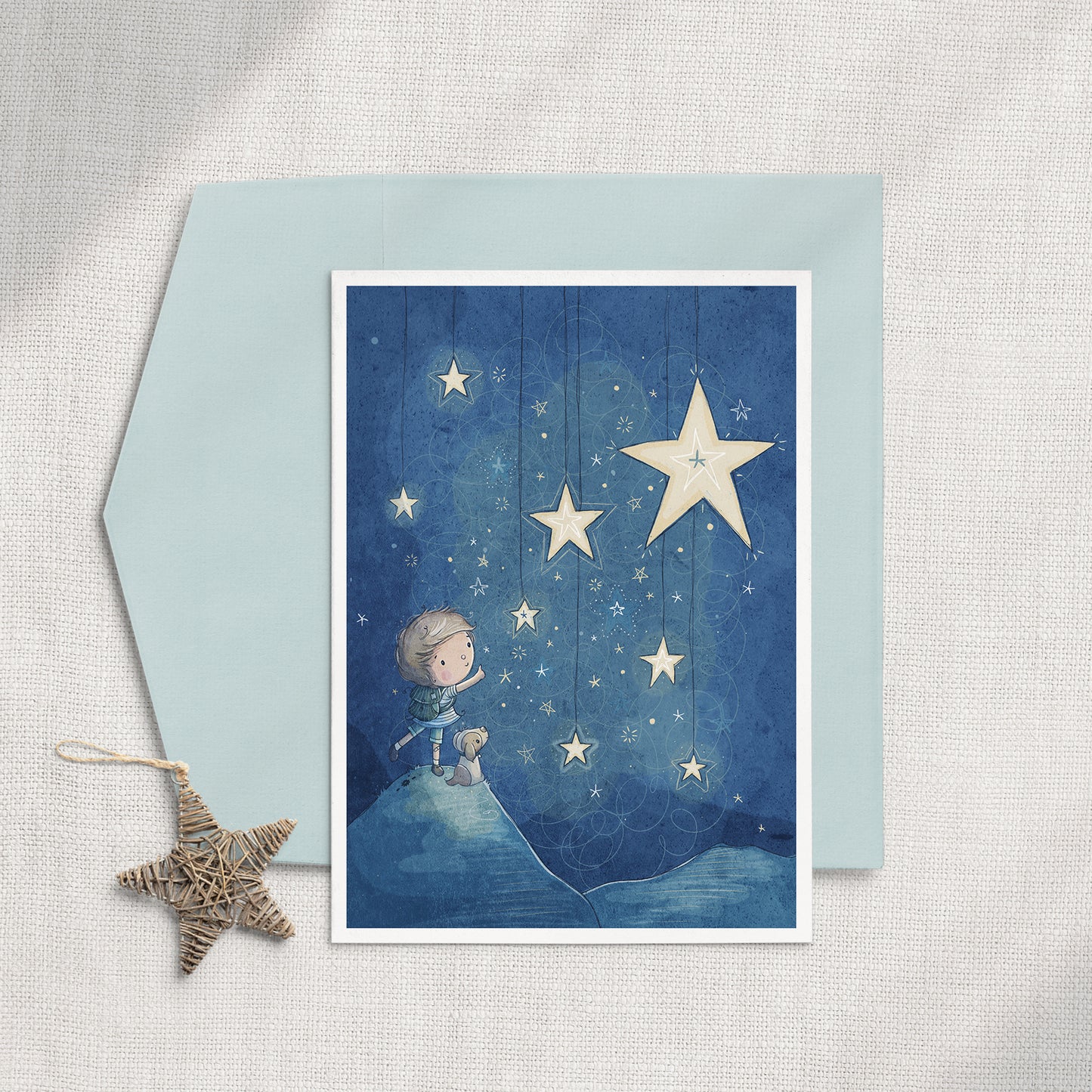 Make a Wish 5x7 Greeting Card