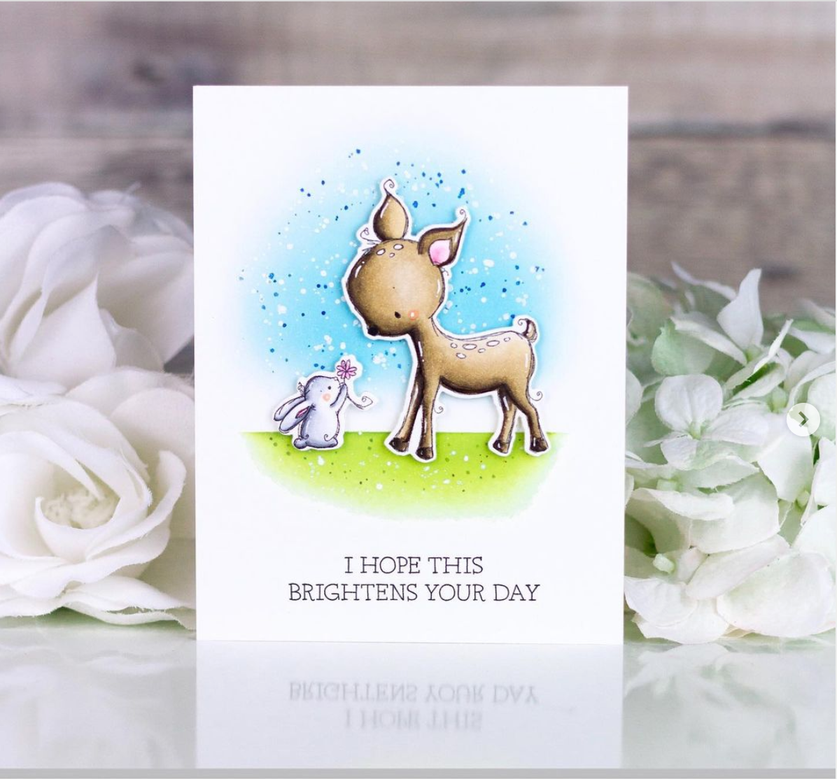 'Deer & Bunny' Digital Stamp