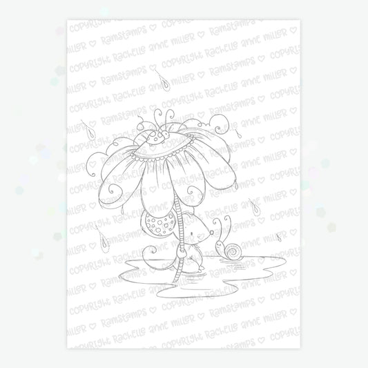 'Friendship Mouse' Digital Stamp
