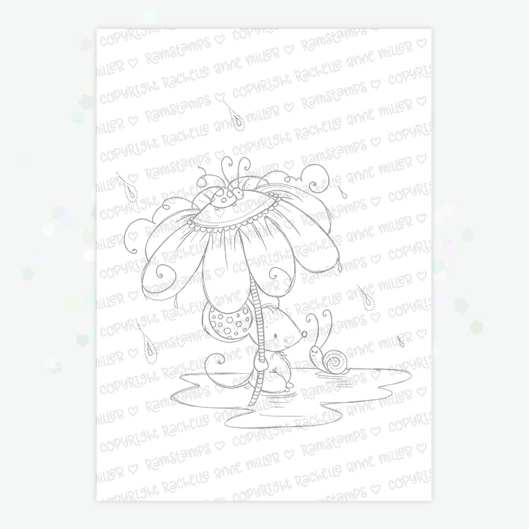 'Friendship Mouse' Digital Stamp