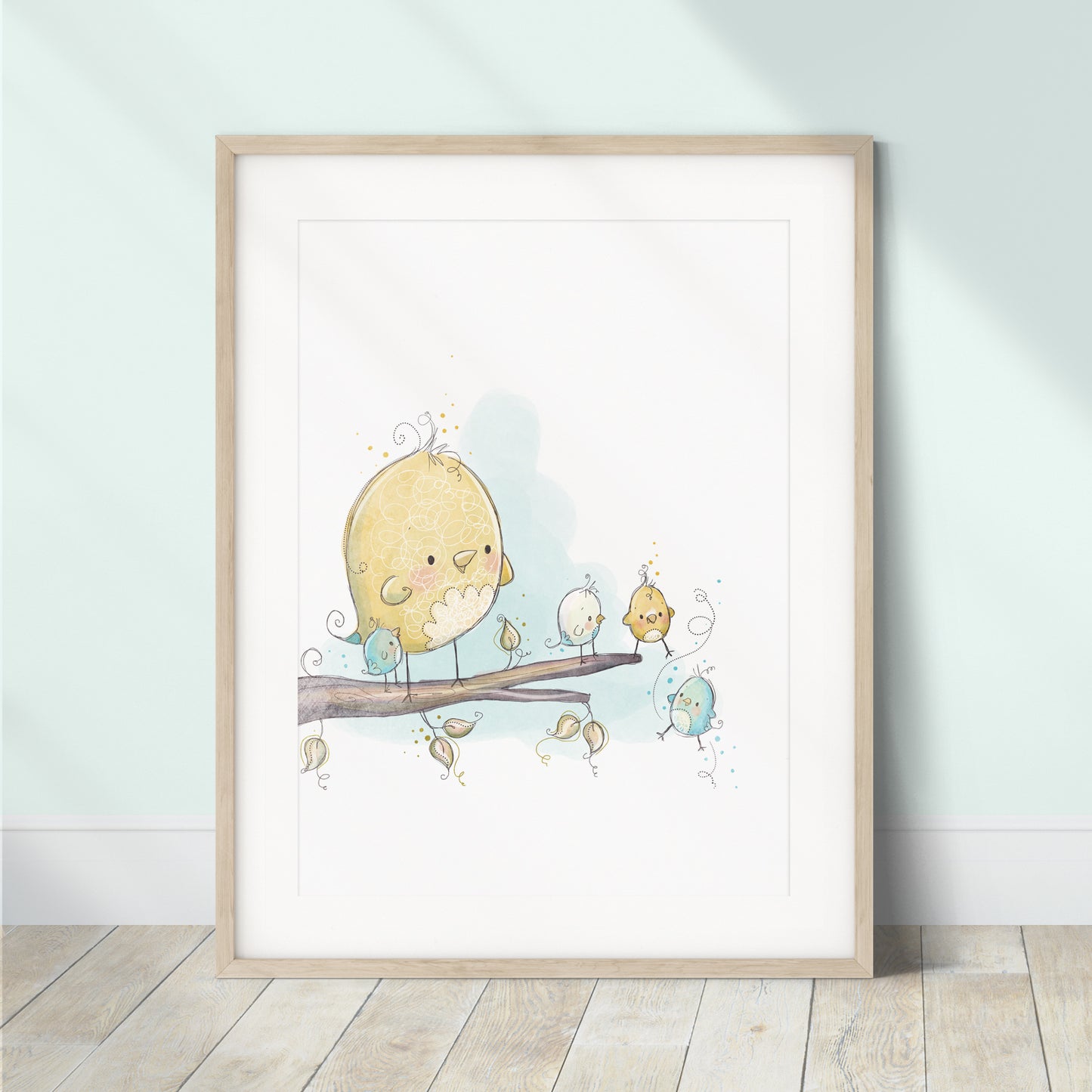 'Baby Animals' Children's Wall Art Print Set