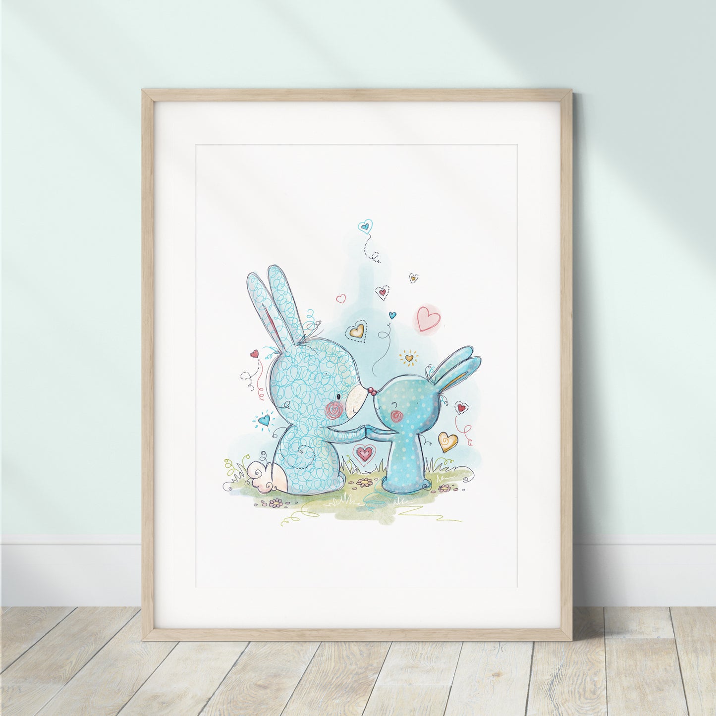 'Baby Animals' Children's Wall Art Print Set