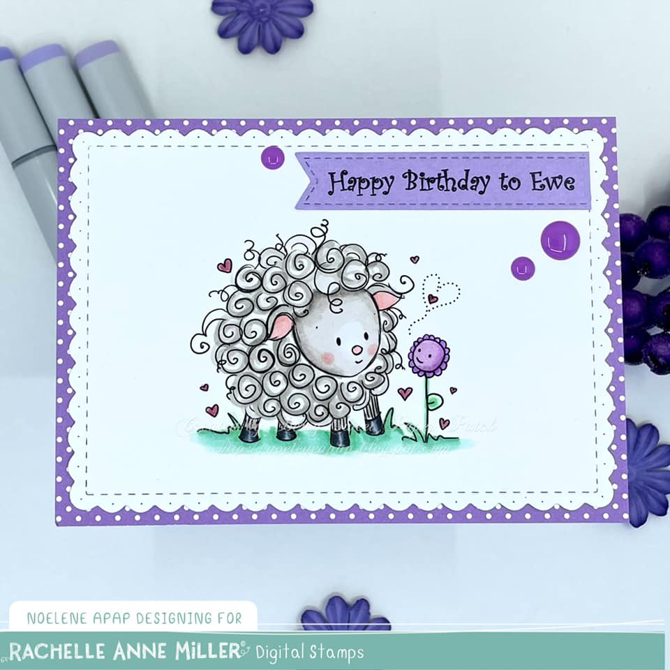 'Fluffy Friend' Digital Stamp