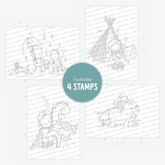 'Playtime' Digital Stamp Set