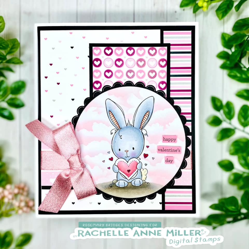 'Bunny Love' Digital Stamp