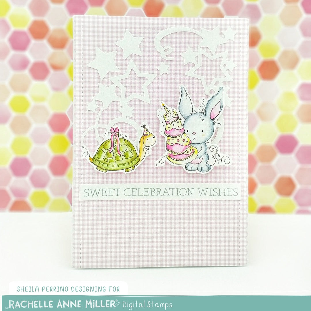 'Birthday Cake' Digital Stamp