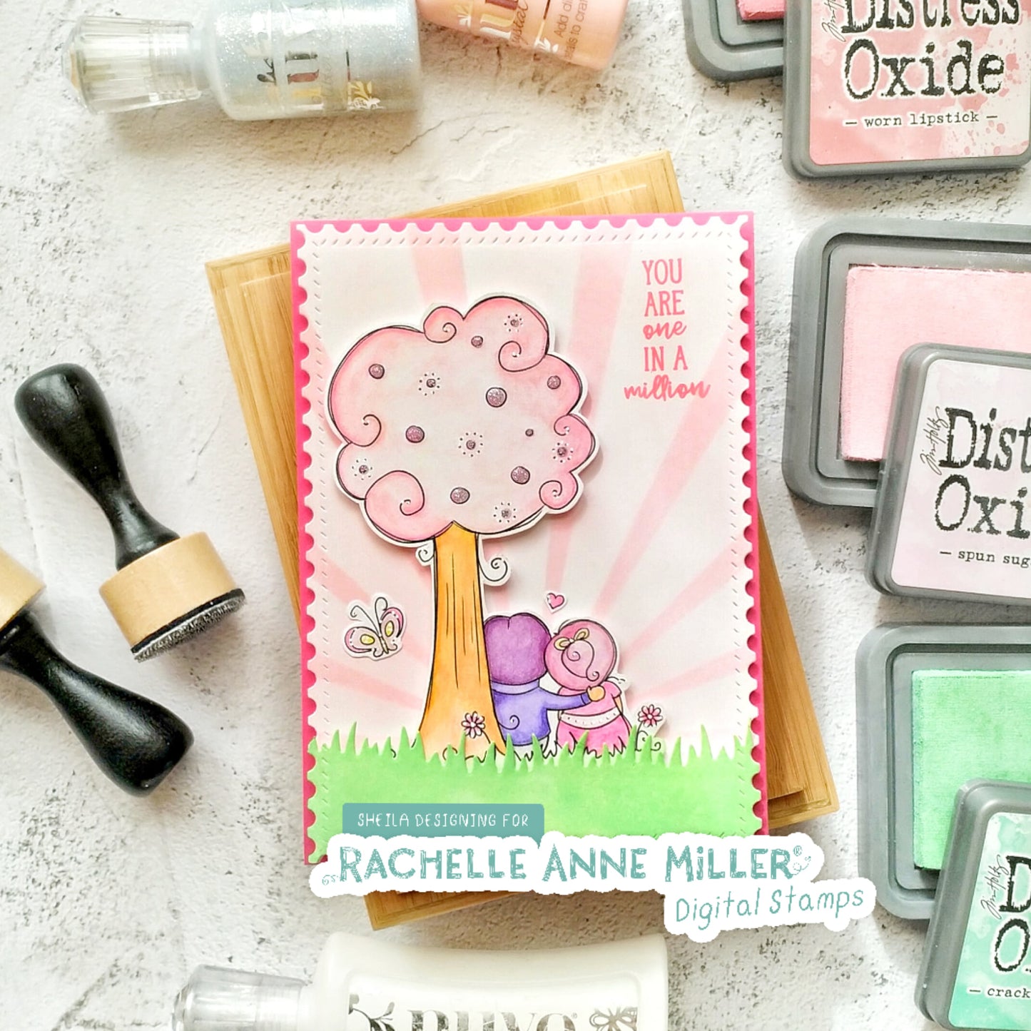 'Sweethearts' Digital Stamp