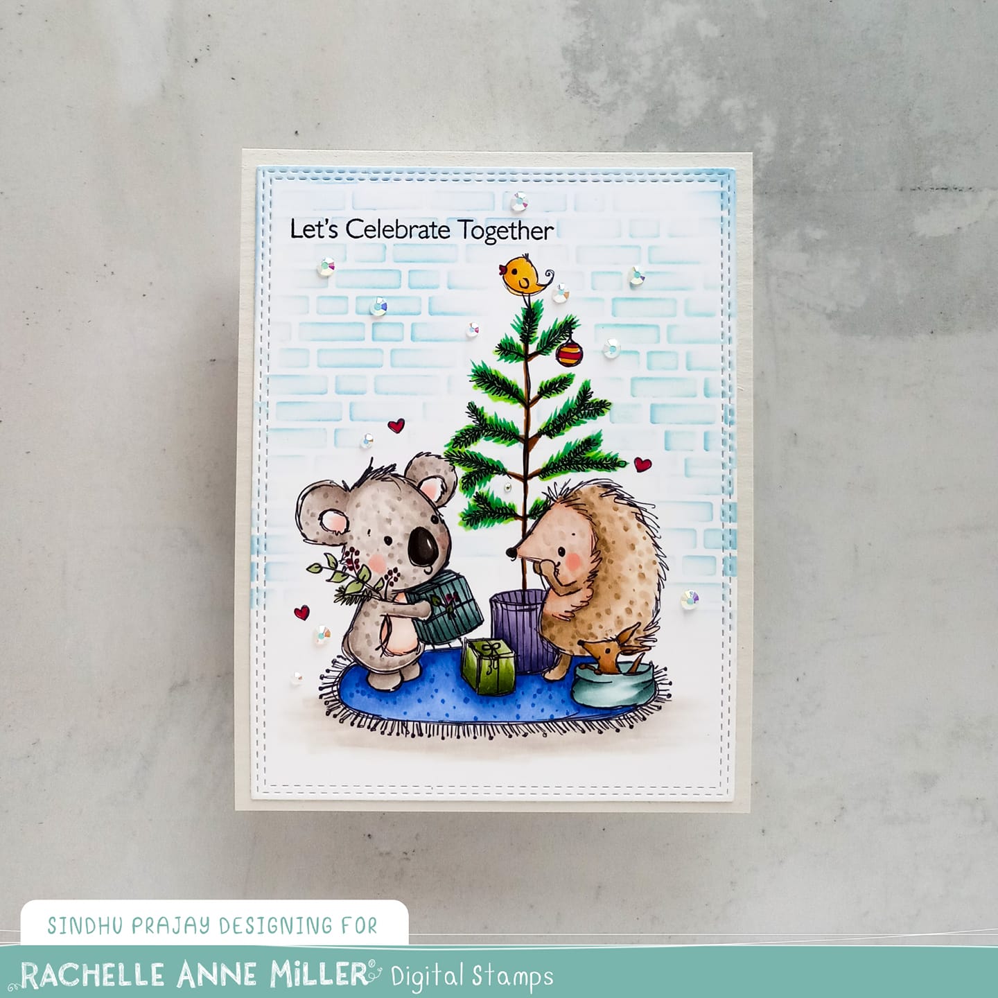 'Aussie Christmas' Digital Stamp