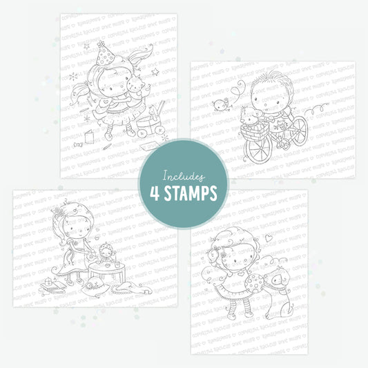 'You Make Me Smile' Digital Stamp Set