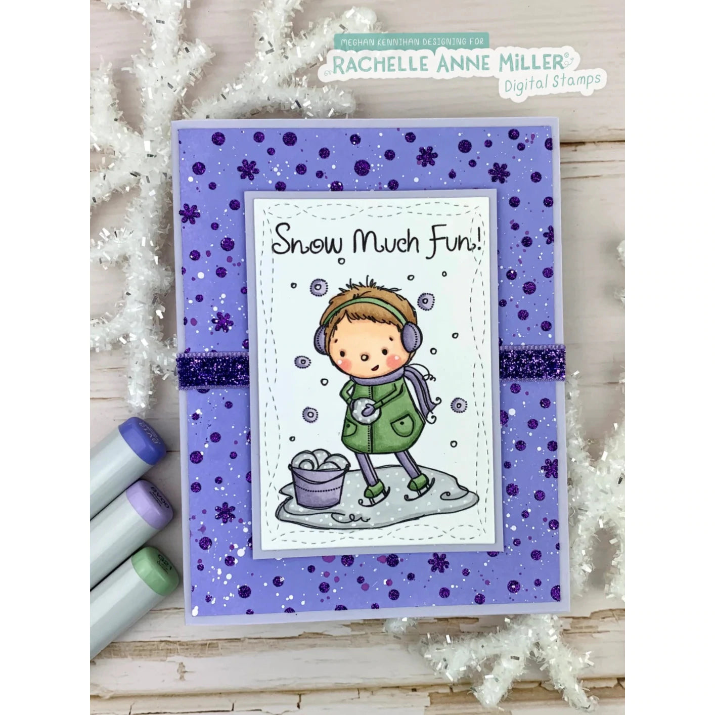 'Winter Sentiments' Christmas Digital Stamp Set