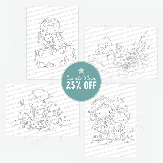 'Sweet Adventures' Digital Stamp Set