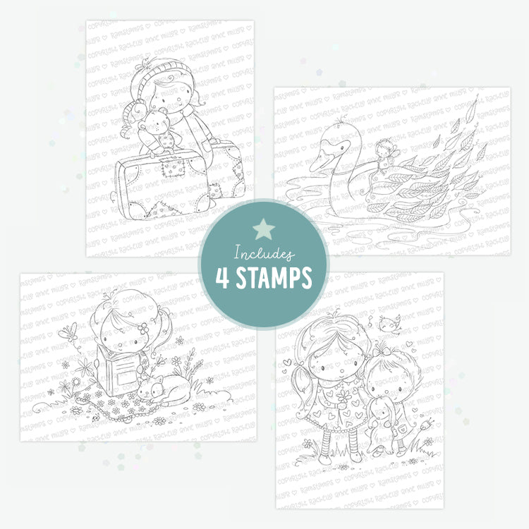 'Sweet Adventures' Digital Stamp Set