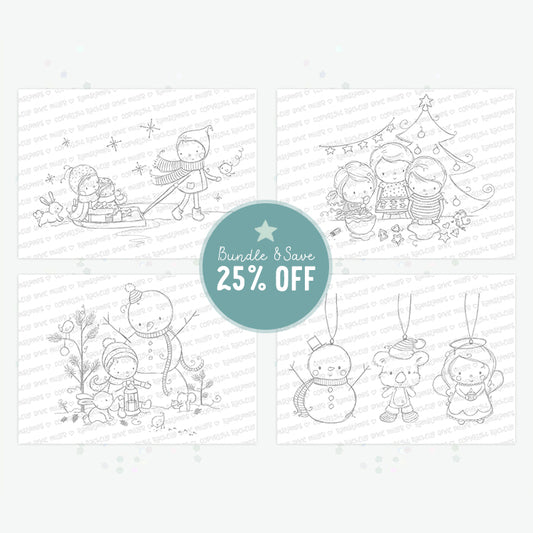 'The Holidays' Digital Stamp Set