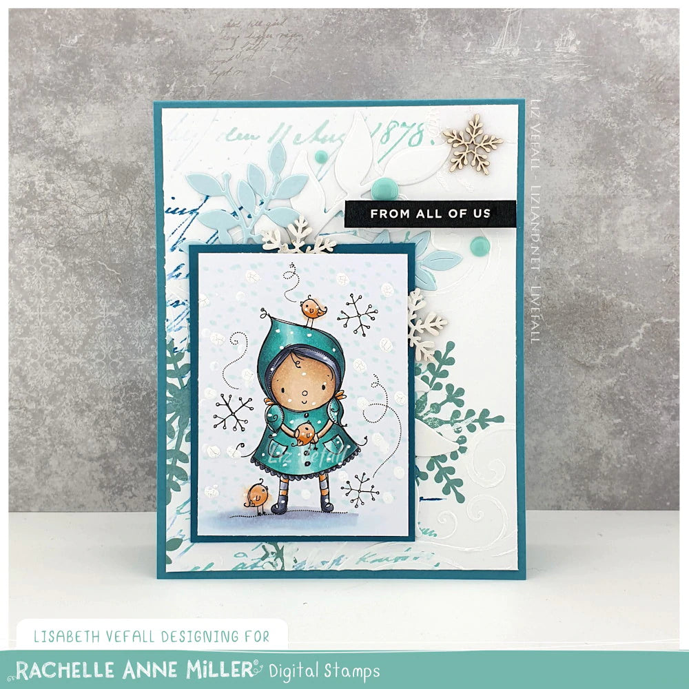 'Winter Sentiments' Christmas Digital Stamp Set