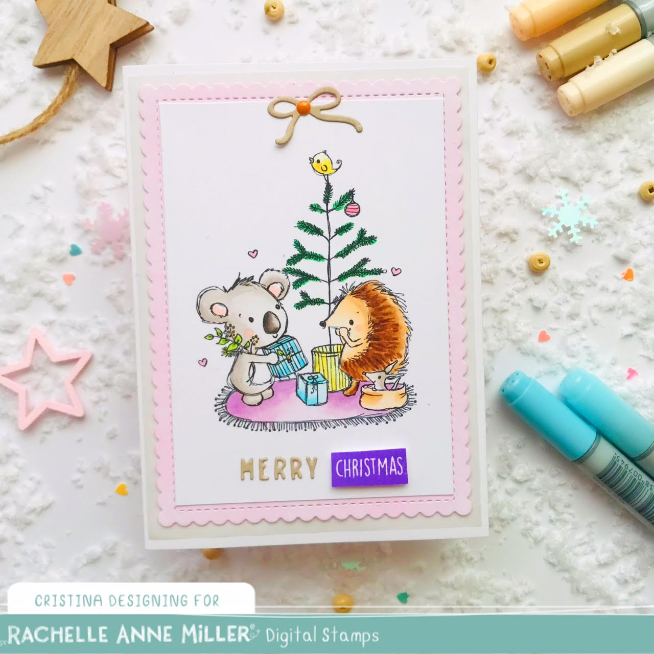 'Aussie Christmas' Digital Stamp