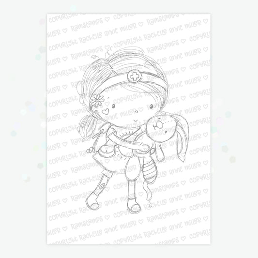 'Little Vet' Digital Stamp