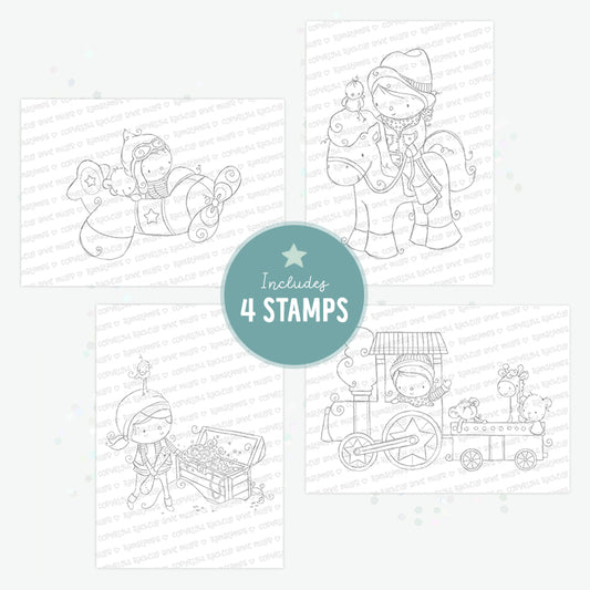 'When I Grow Up' Digital Stamp Set