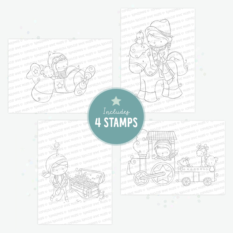 'When I Grow Up' Digital Stamp Set