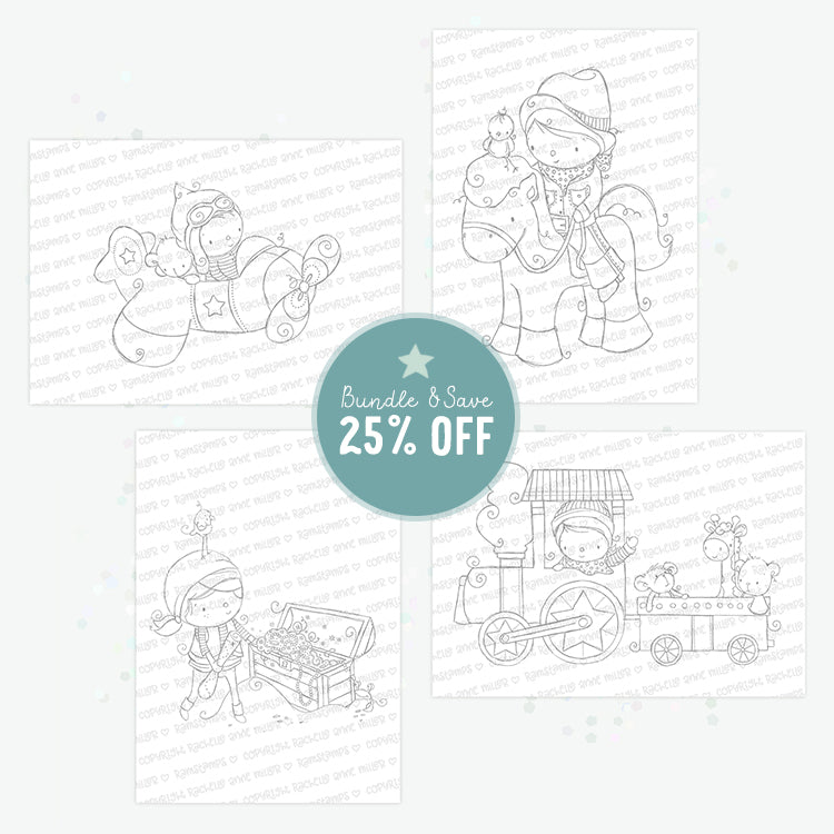 'When I Grow Up' Digital Stamp Set