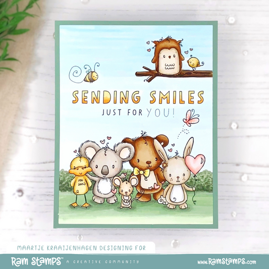 Animal Greeting Set by Maartje