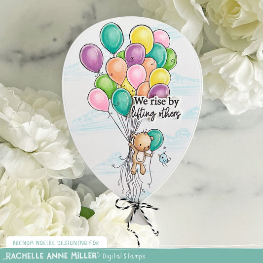 Teddy's Balloons by Brenda