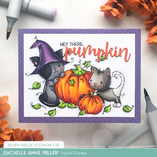 Halloween Cats by Brenda