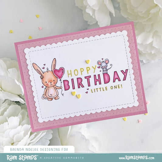 Hoppy Birthday Bunny by Brenda