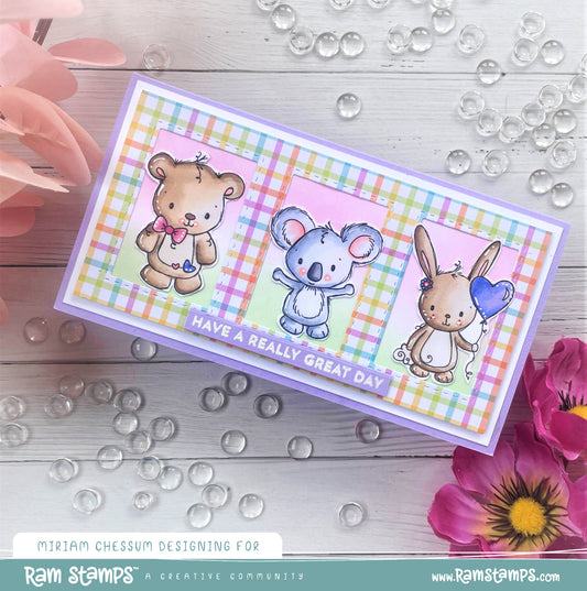 Animal Greeting Set by Miriam