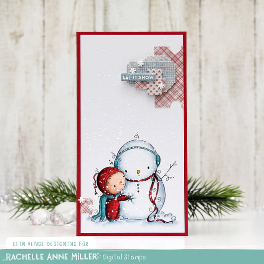 Snowman Hug by Elin