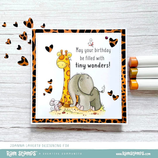 'Safari Friends: Tiny Wonders' Digital Stamp