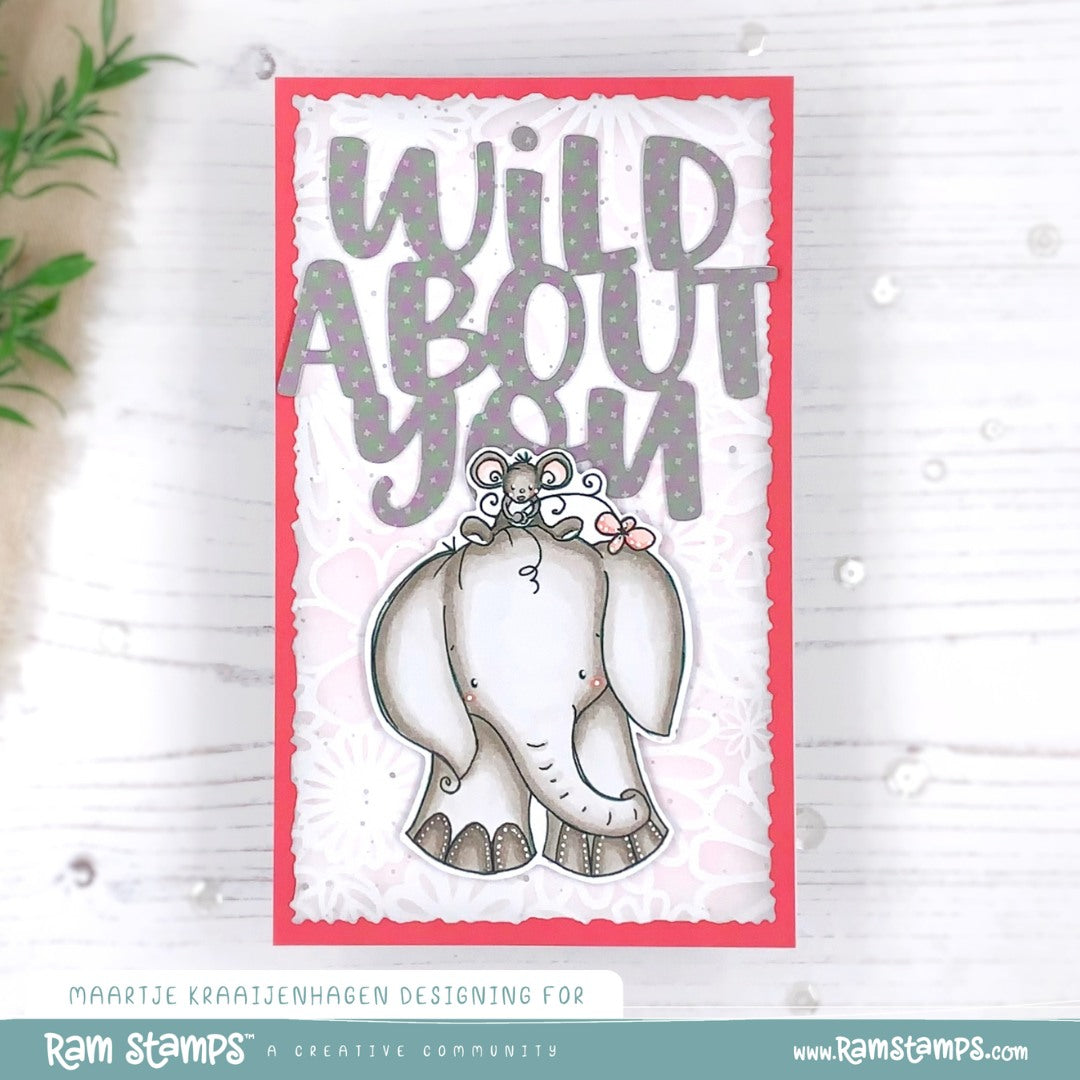'Safari Friends: Wild Side' Digital Stamp