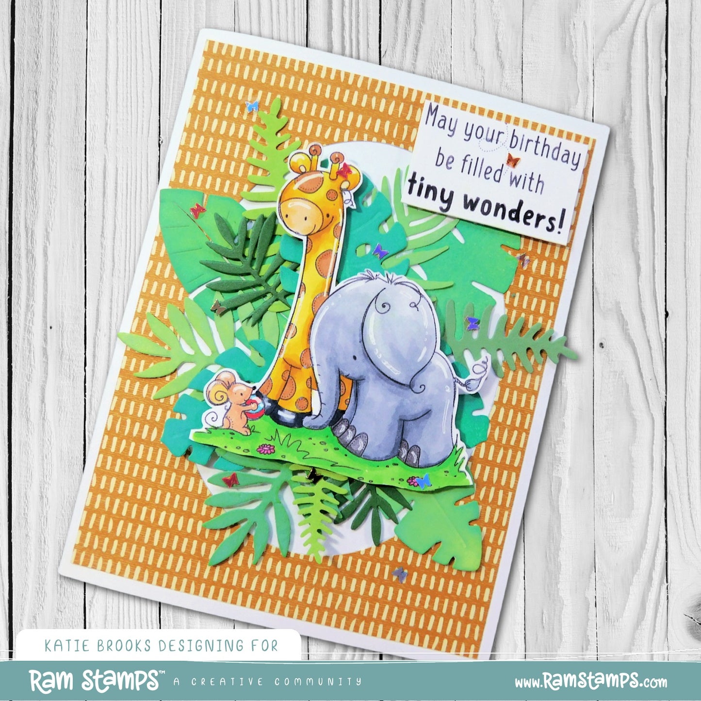 'Safari Friends: Tiny Wonders' Digital Stamp