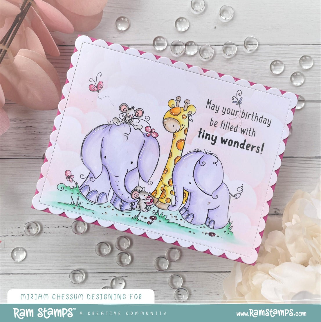 'Safari Friends' Digital Stamp Set