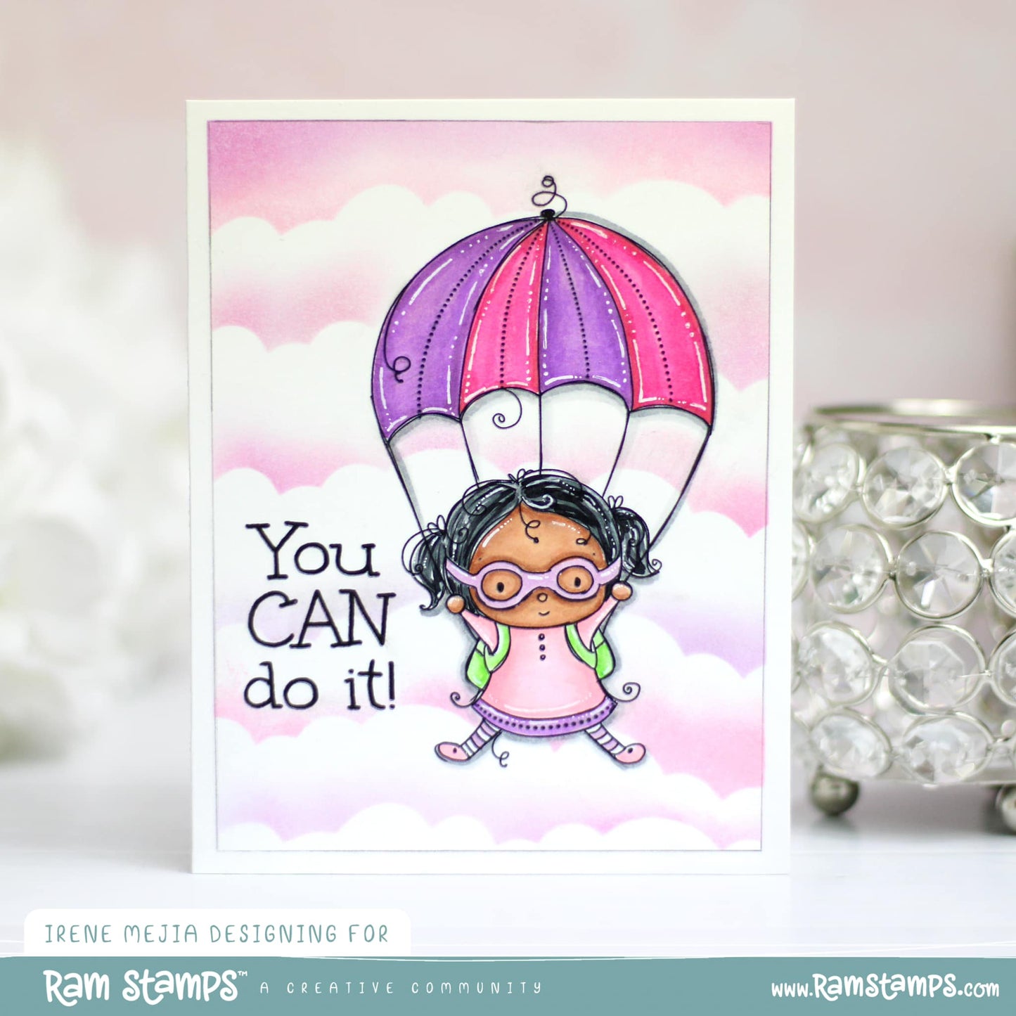 'You Can Do It' Digital Stamp