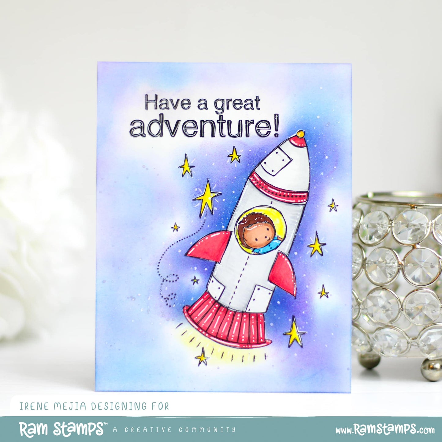 'Rocket Adventure' Digital Stamp