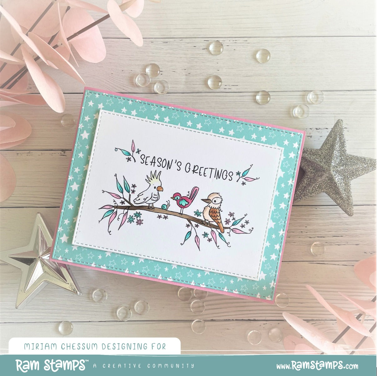 'Aussie Christmas' Digital Pattern Paper Pack