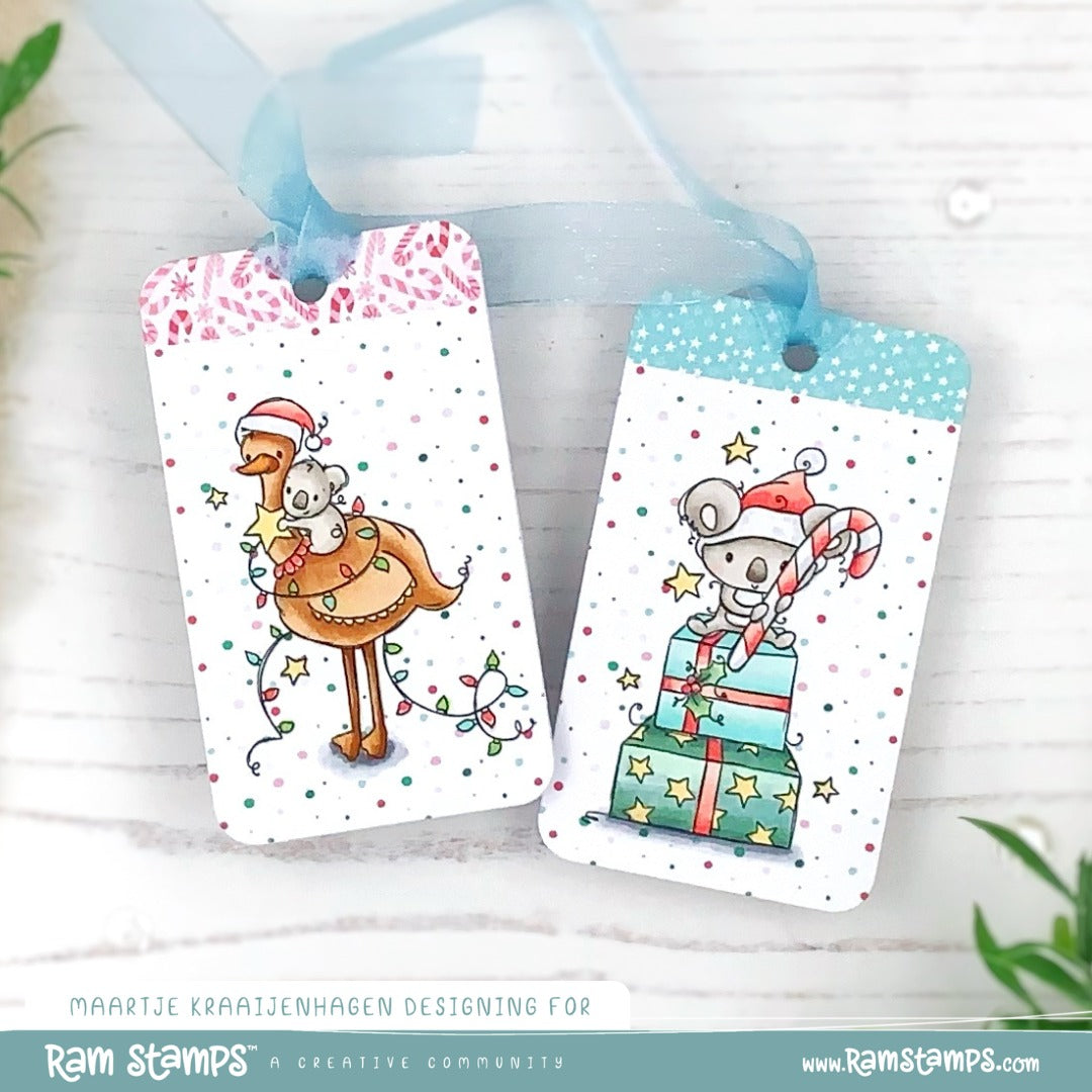 'Aussie Christmas' Digital Pattern Paper Pack