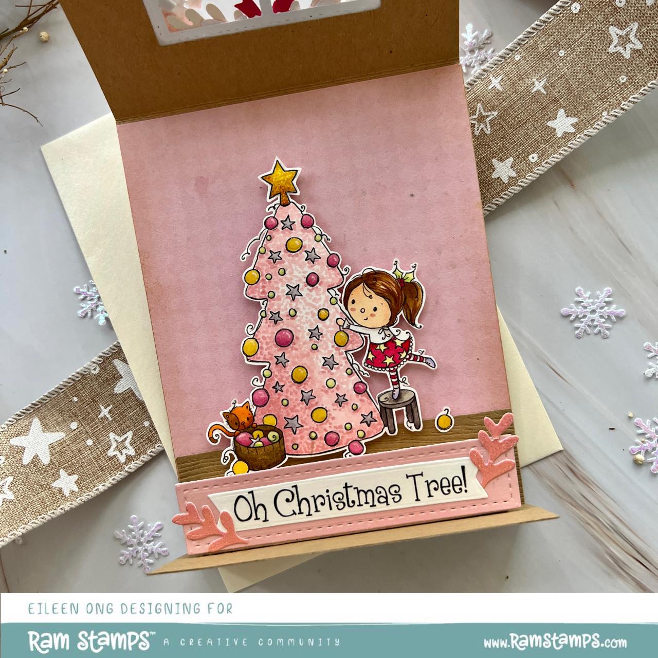 'Oh Christmas Tree' Digital Stamp