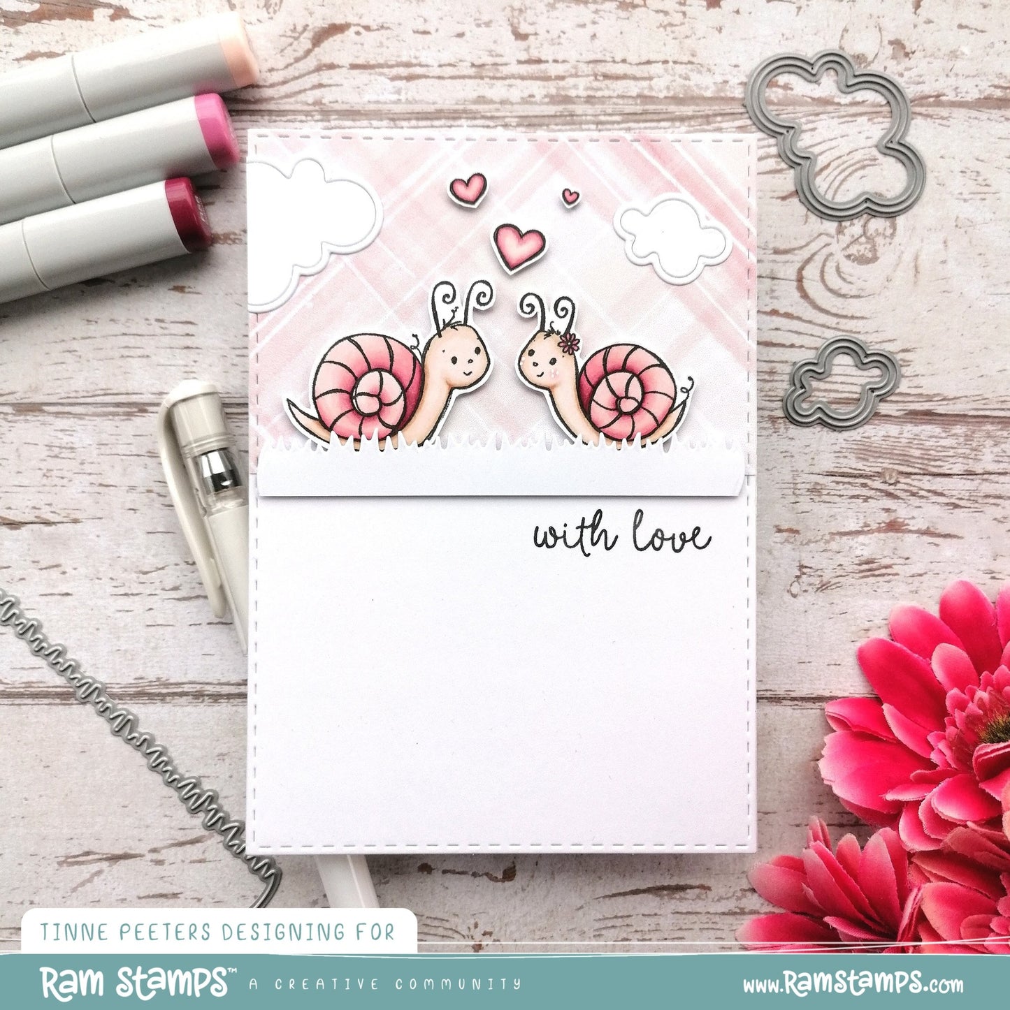 'Love Bugs' Digital Pattern Paper Pack