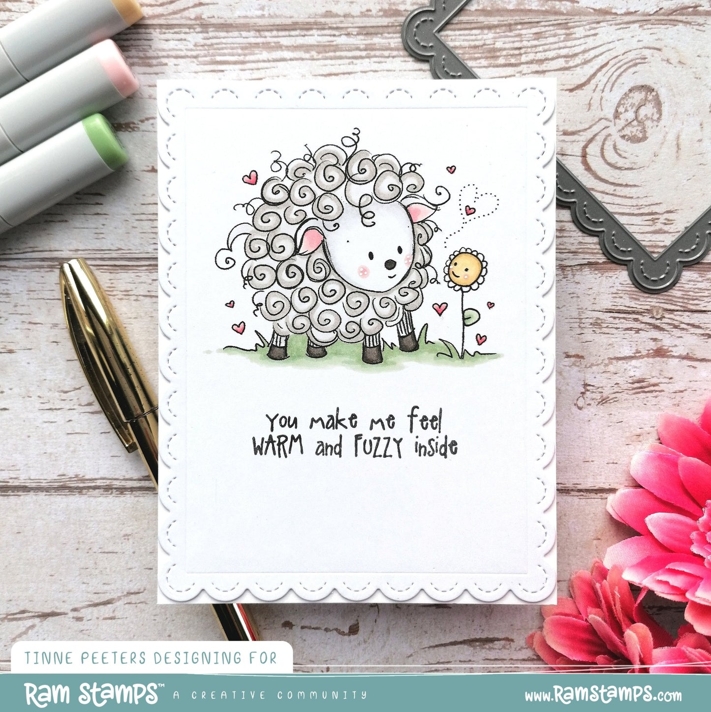 'Fluffy Friend' Digital Stamp