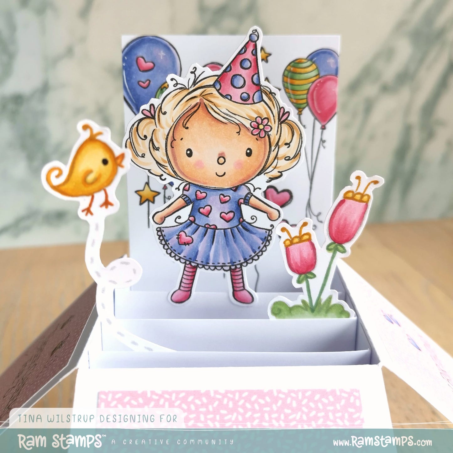 'Happy Birthday Creator - Characters' Digital Stamp