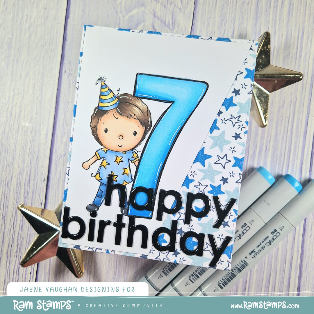 'Happy Birthday Creator - Numbers' Digital Stamp – Rachelle Anne Miller ...