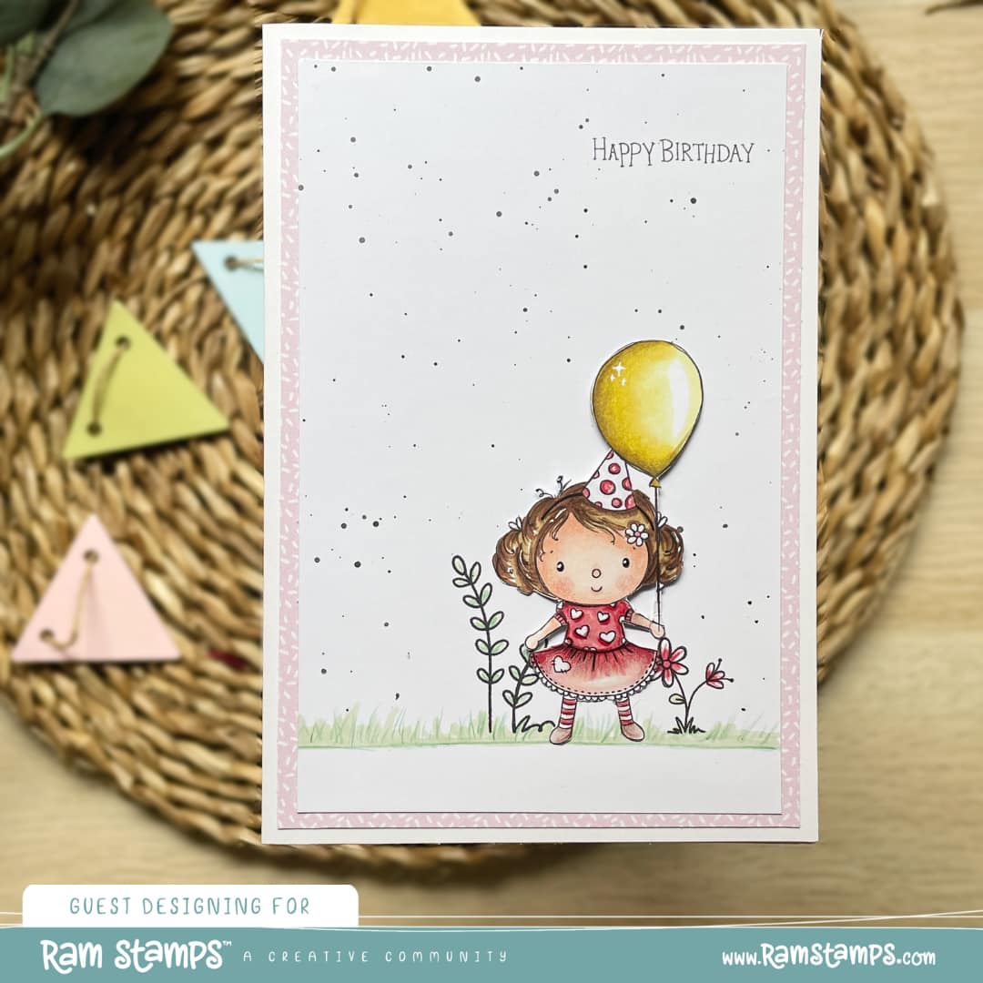 'Happy Birthday' Digital Pattern Paper Pack