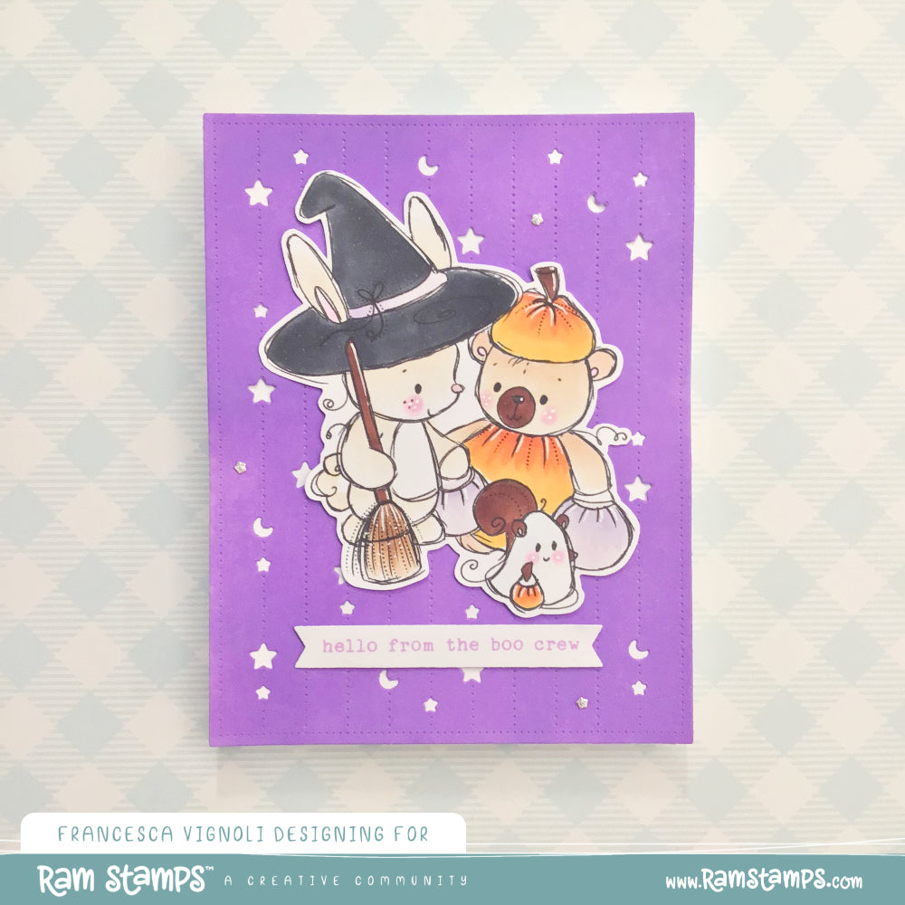 'Halloween Costumes' Digital Stamp