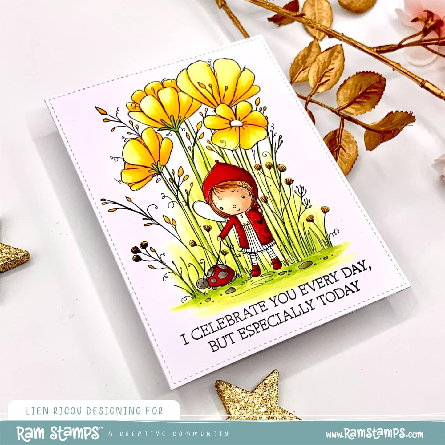 'Little Fairy' Digital Stamp