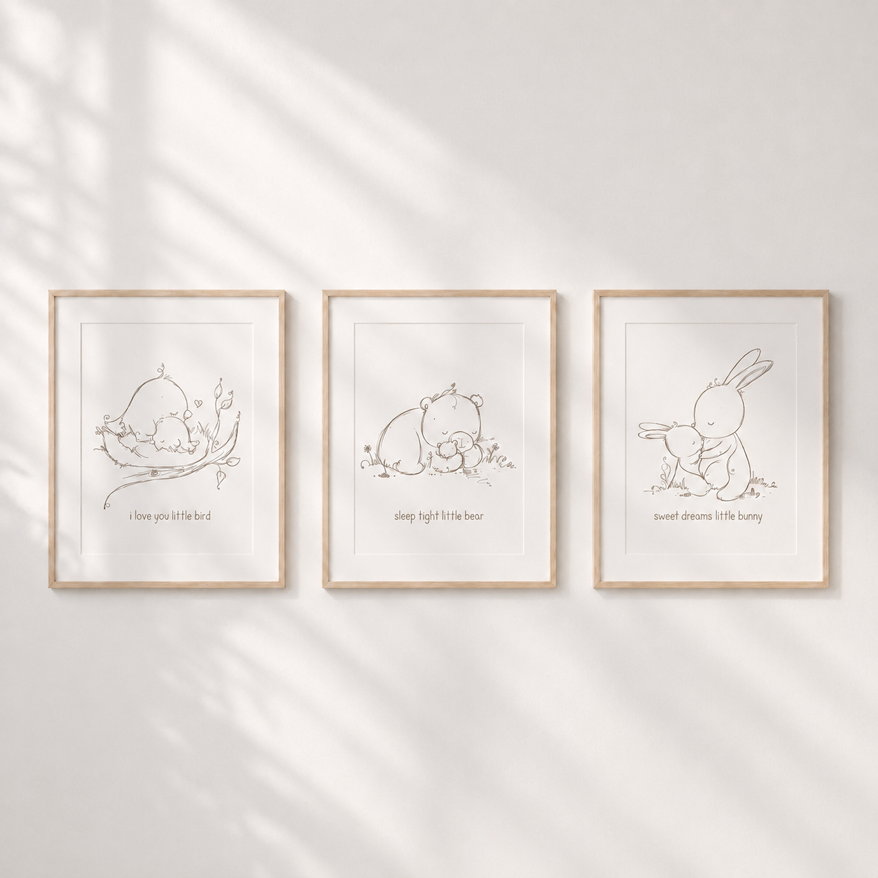 Little Goodnights - Set of 3 Prints