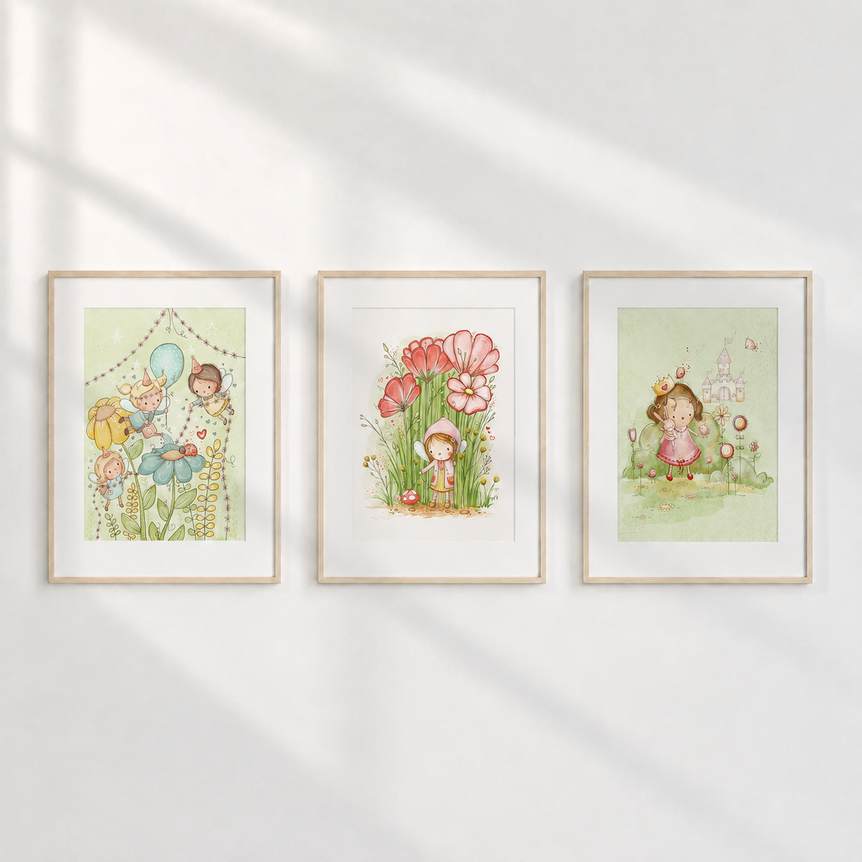 Storybook Garden - Set of 3 Prints